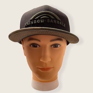 Rainbow sandals camo SnapBack hat